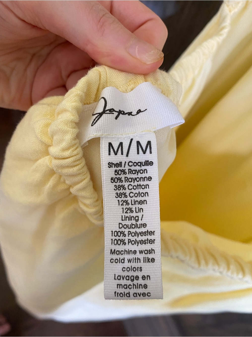 Japna (Winners) Butter Yellow Sundress with an Open Back - Picture 6 of 11